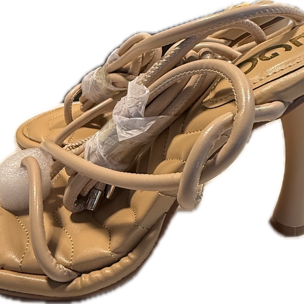 EGO Elegant Tan Heeled Sandals